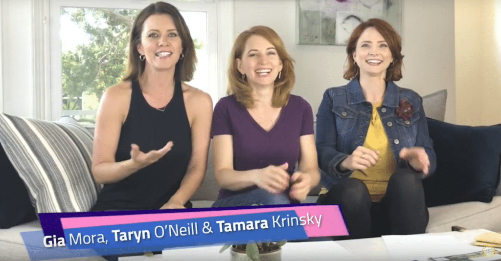 Taryn O'Neill, Tamara Krinsky, and Gia Mora (The Scirens) present Element A Day in May for Everyday Science TV.